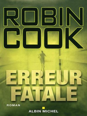 cover image of Erreur fatale